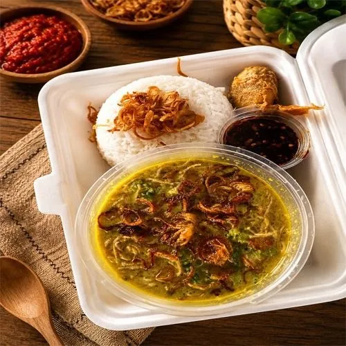 Nasi Soto Udang