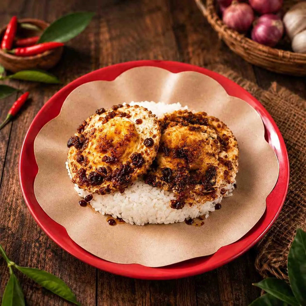 Nasi Telur Ponti 2 Telur